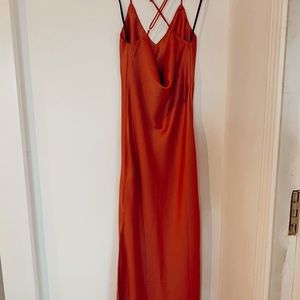 Forever 21 floor length dress/ NWOT